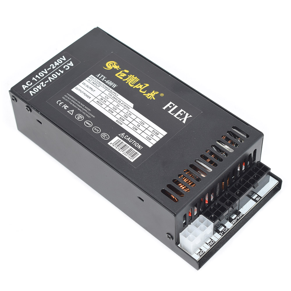 JULONGFENGBAO フルモジュラー 110-264V - Flex Atx Power Supply 600W 1U のレビューと価格